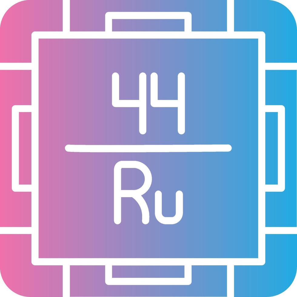 Ruthenium Cool Tone Form vector