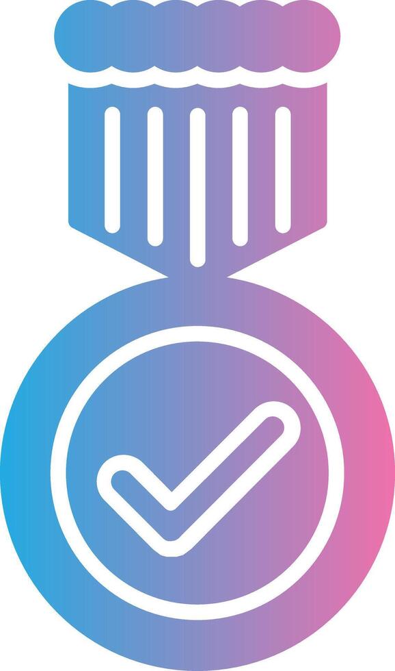 Medal Simplified Line Mark vector
