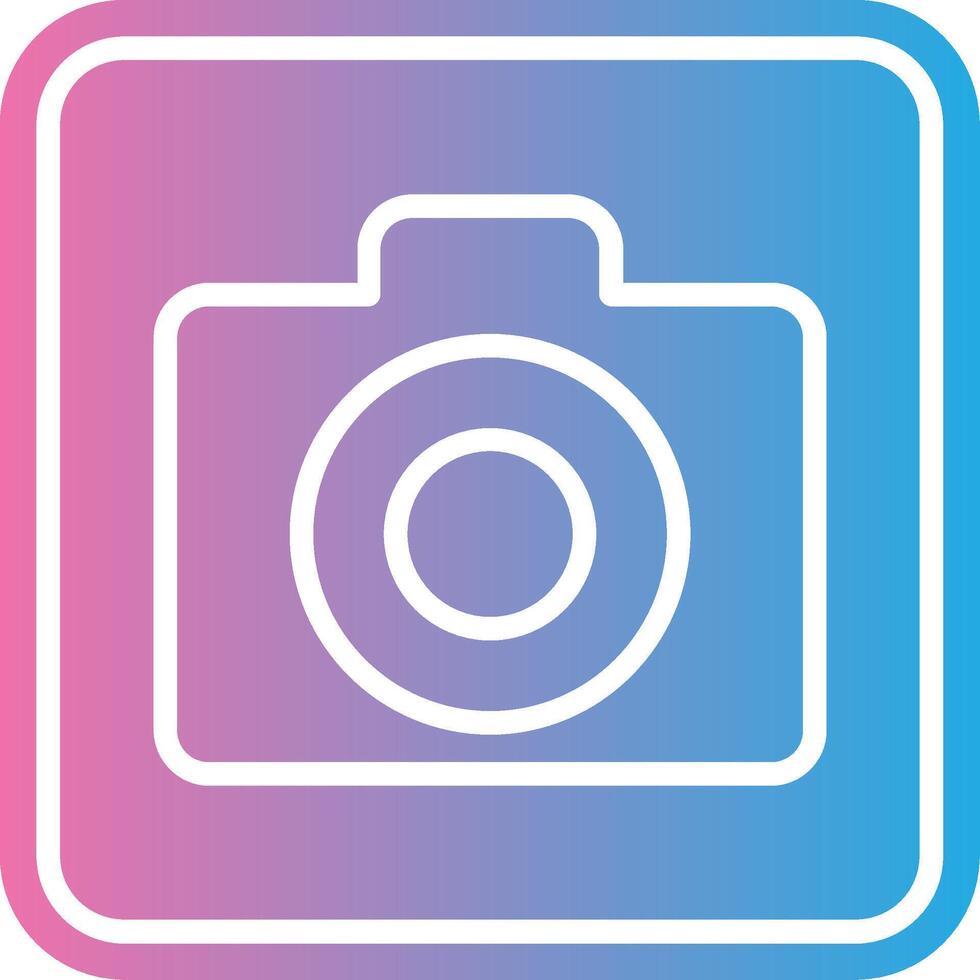 Camera Thin Line Element vector