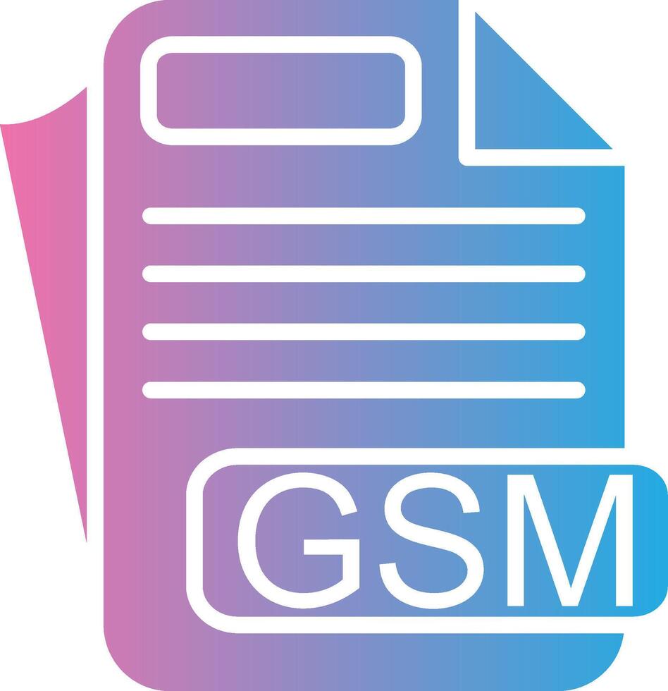 GSM Modern Tech Object vector