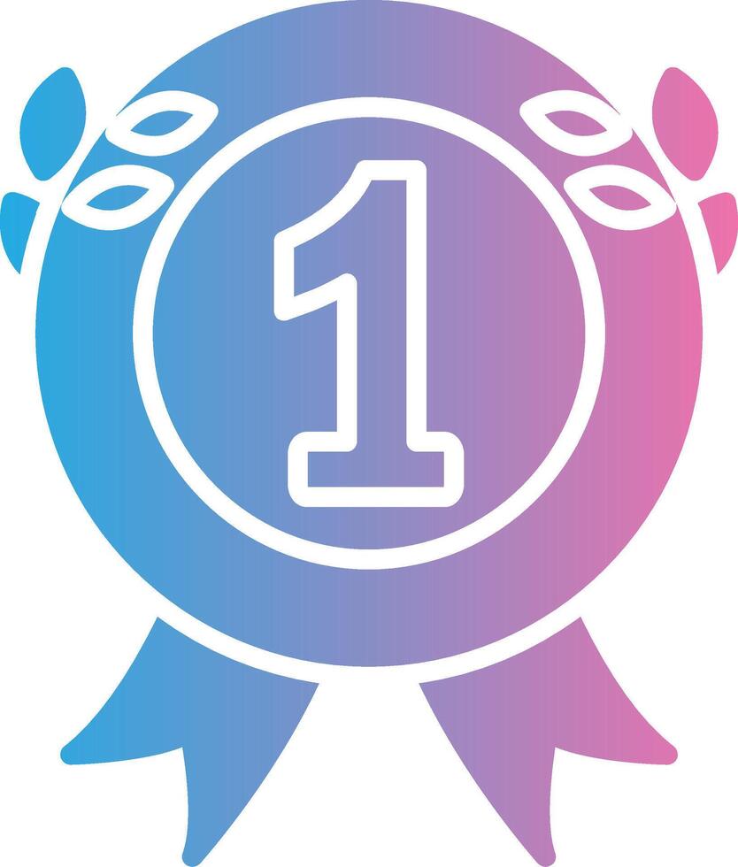 1st Prize User Interface Mark vector