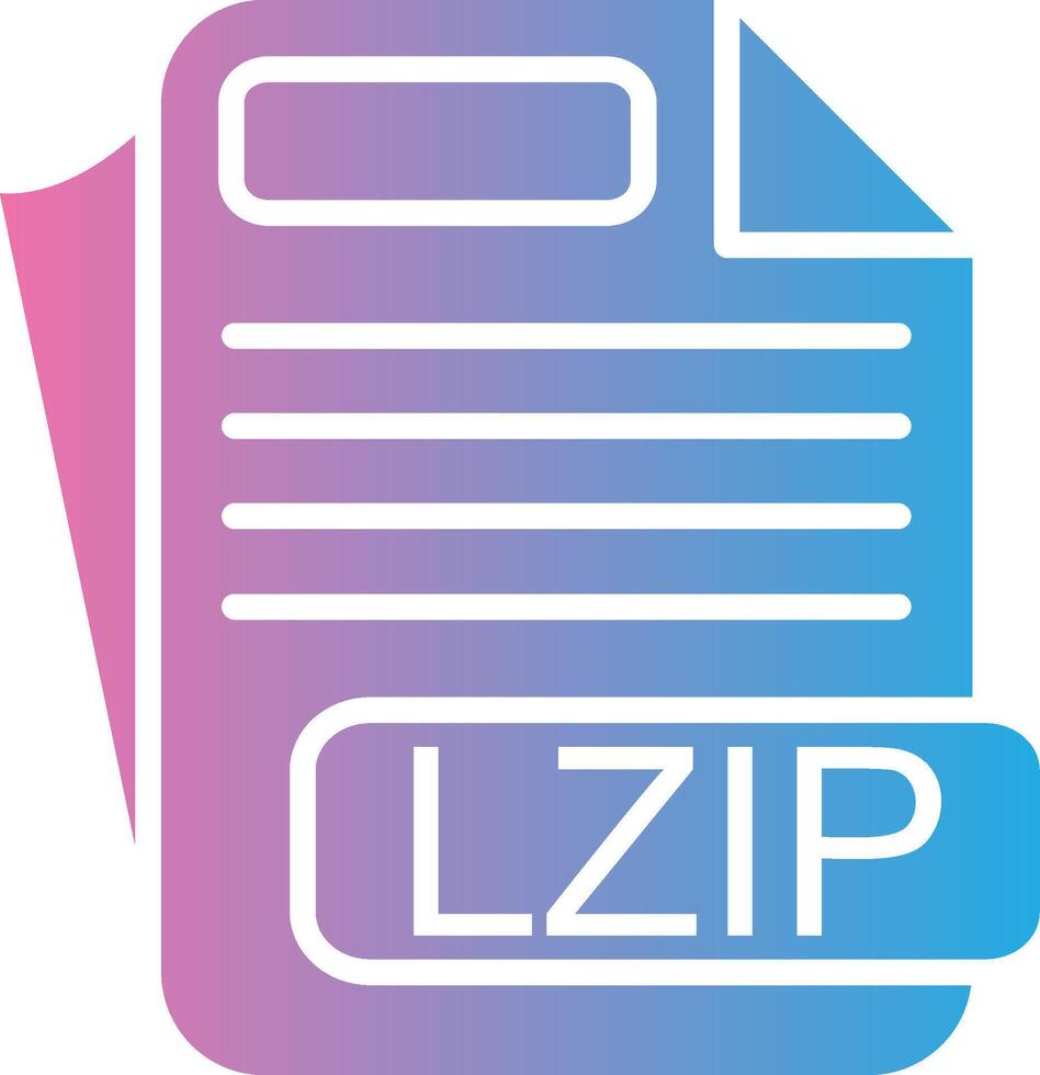 LZIP User Interface Mark vector