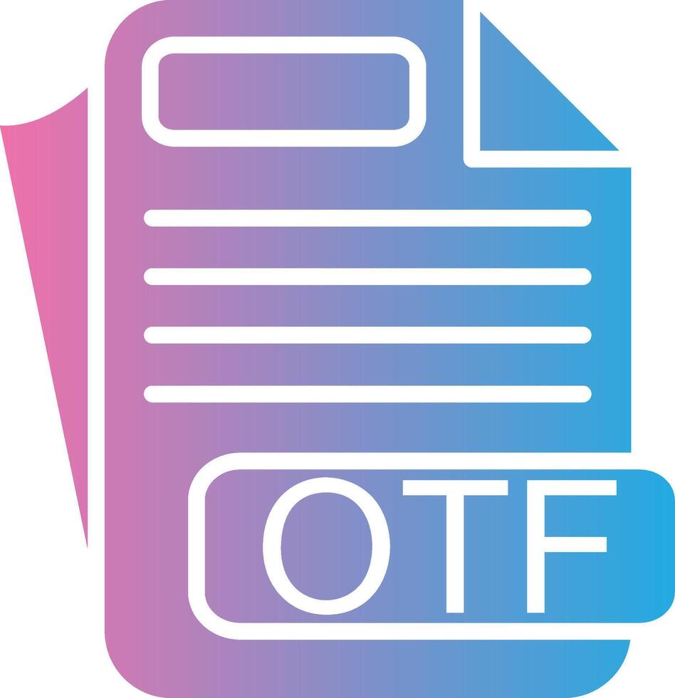 OTF Smooth App Visual vector