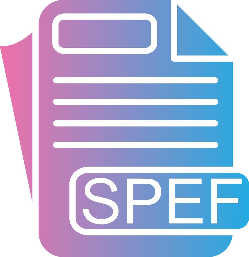 SPEF Clean Sketch Form vector