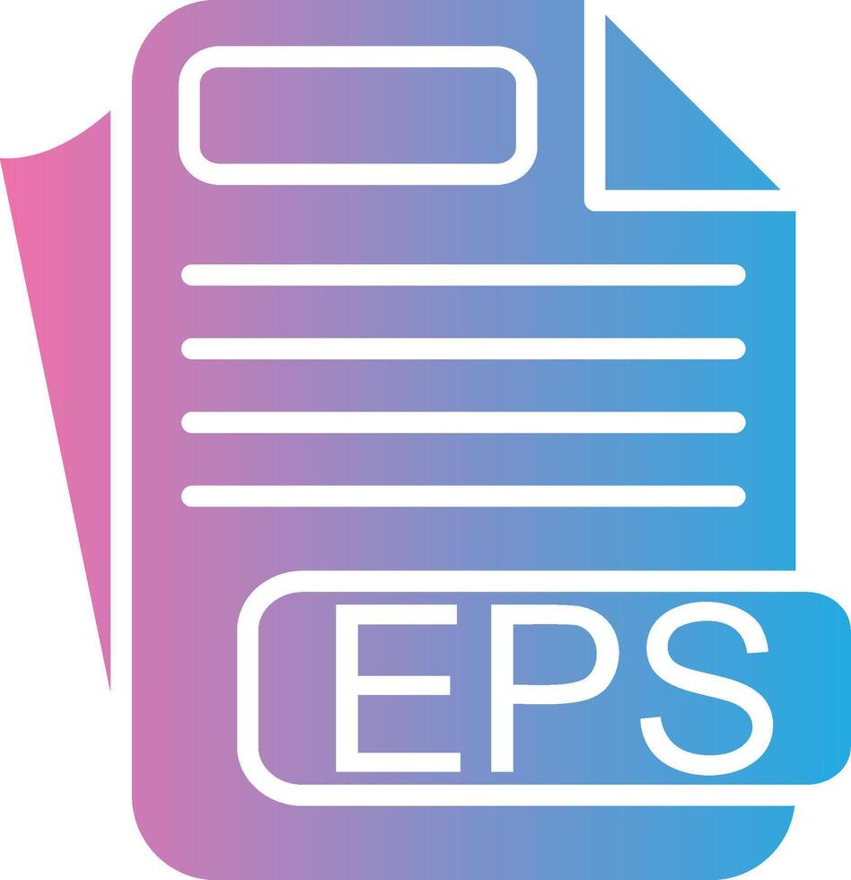 EPS Gradient Style Element vector