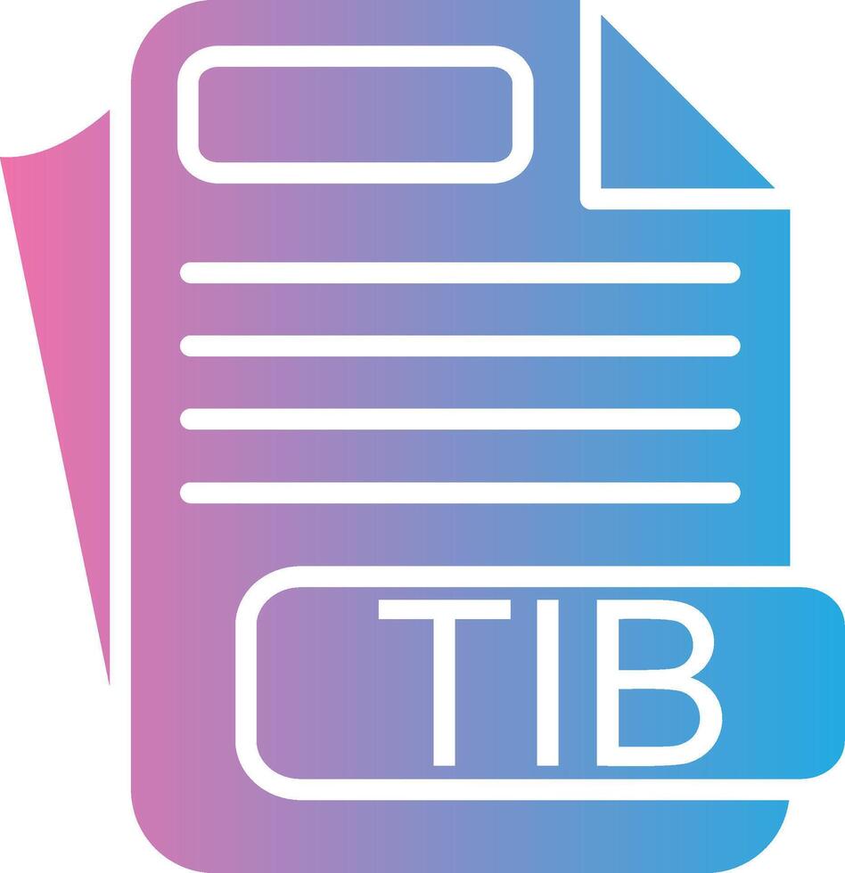 TIB Futuristic UI Mark vector