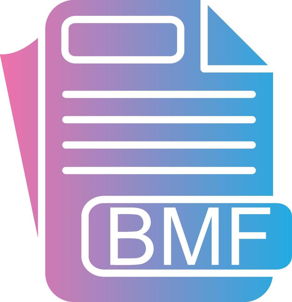 BMF Modern Tech Object vector