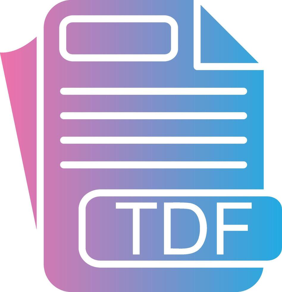 TDF UI Badge vector