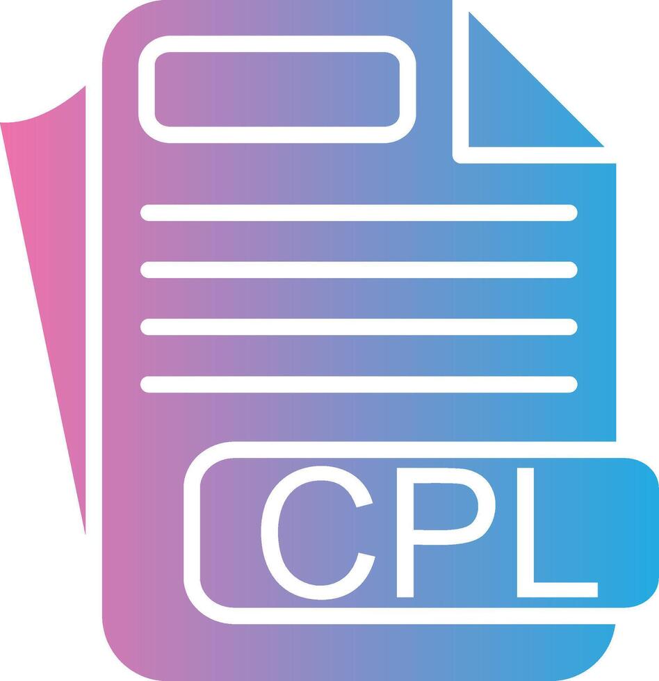 CPL Shadowed Flat Design vector