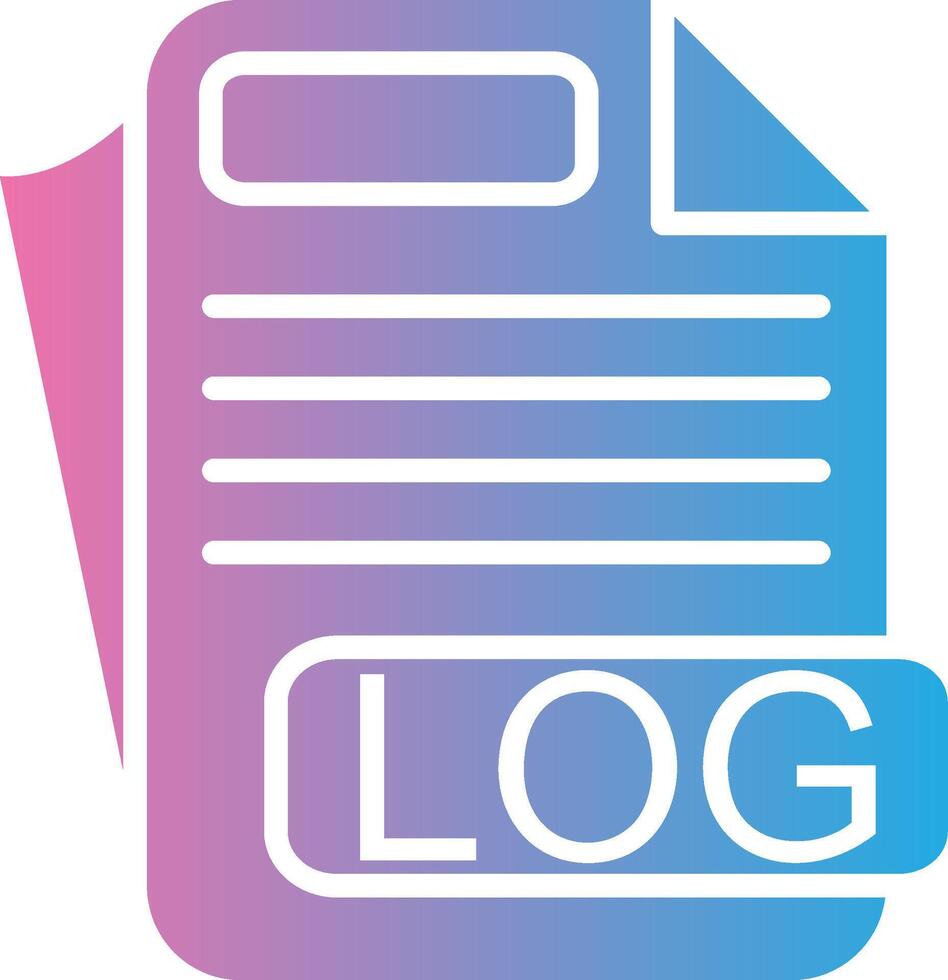 LOG Minimal Art Object vector