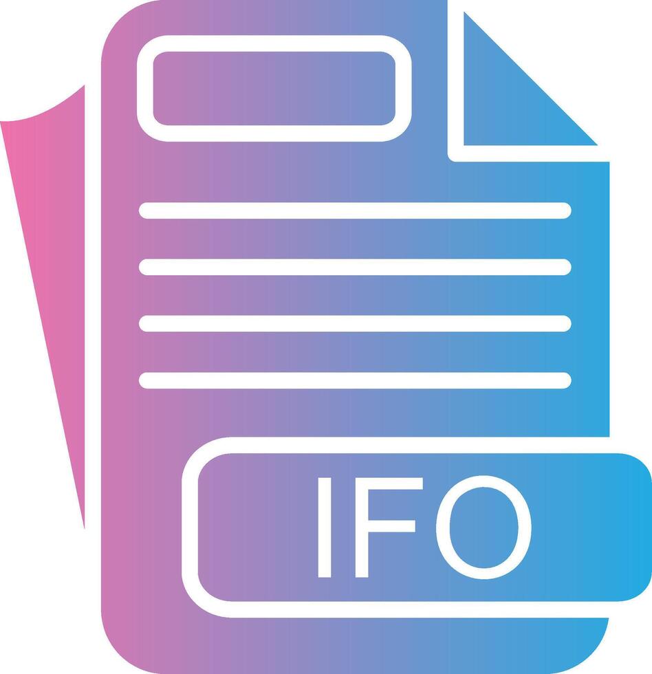 IFO Clean Sketch Form vector