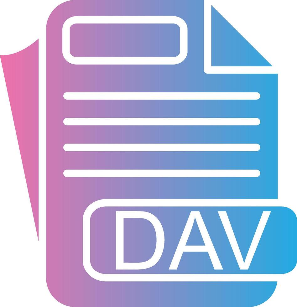 DAV App-Based UI Graphic vector