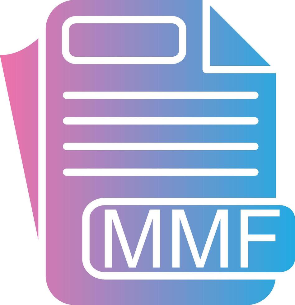 MMF Bold Outline Badge vector