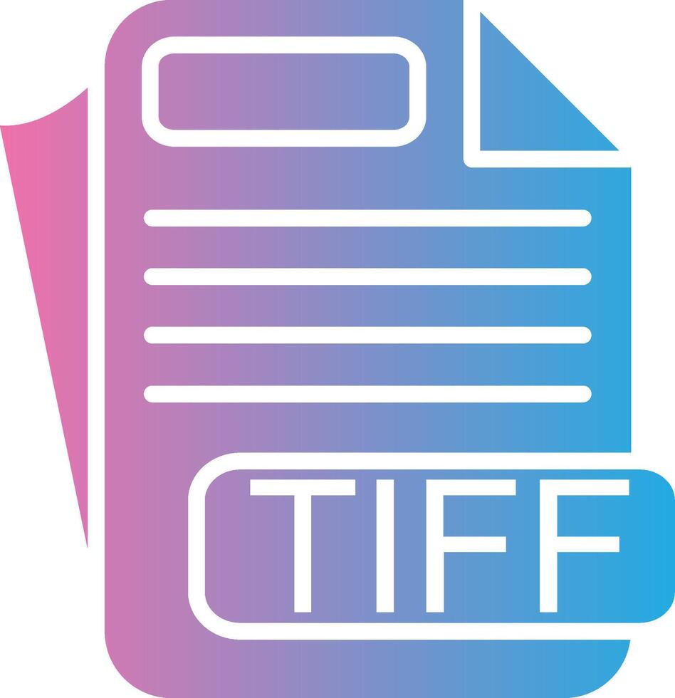 TIFF Bright Flat Artwork vector