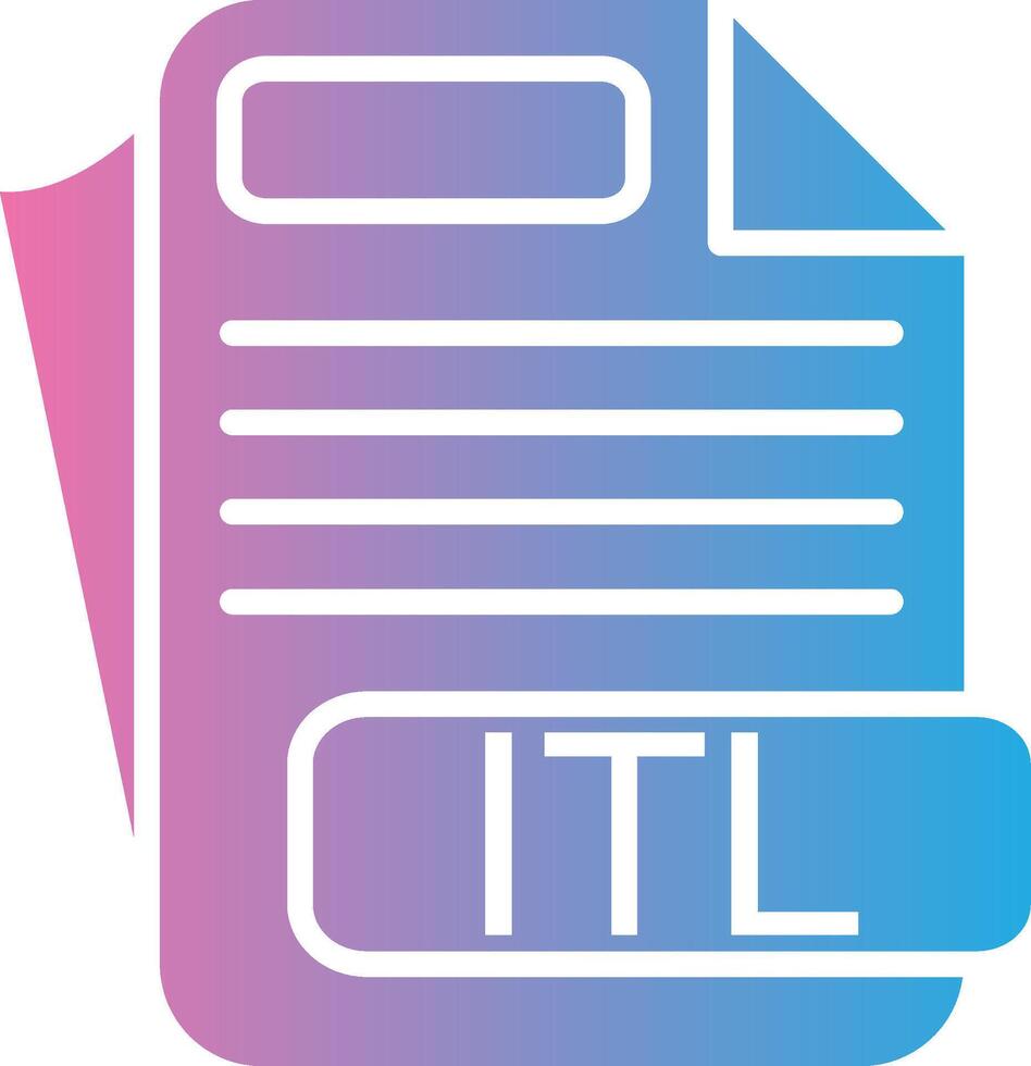 ITL 3D Rendered Symbol vector