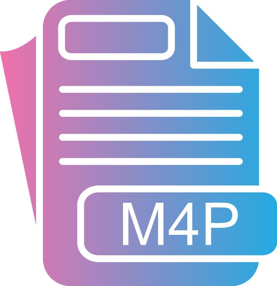 M4P Geometric App Mark vector