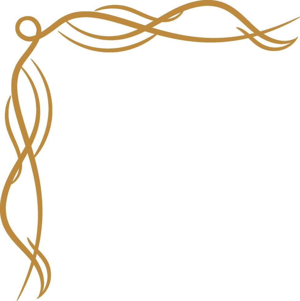 Decorative Corner Frame vector