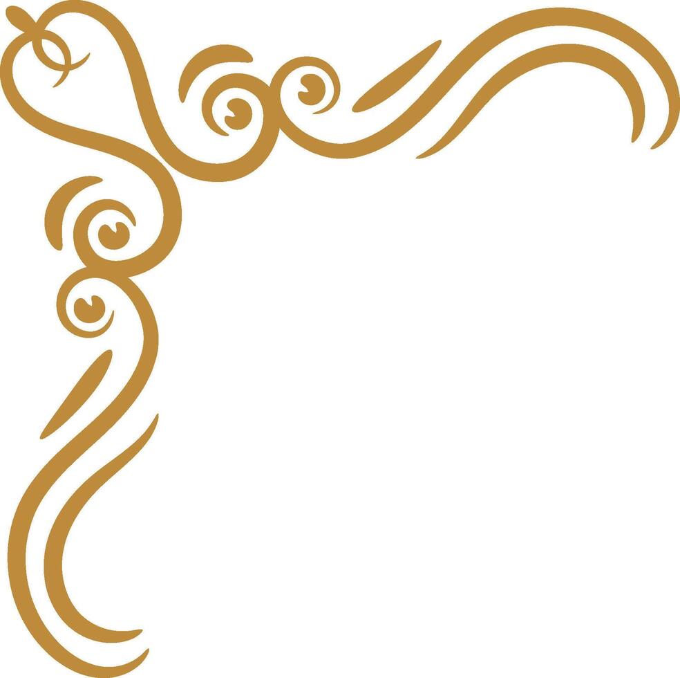 Vintage Corner Frame vector