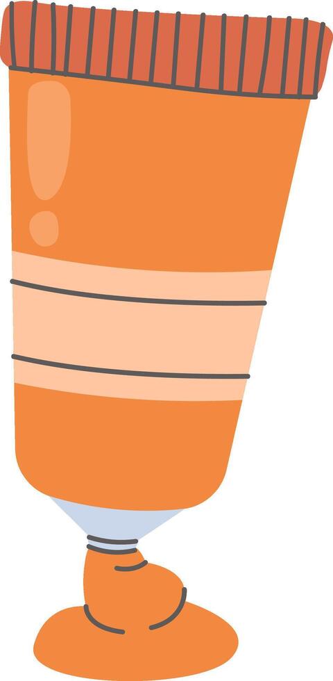 Cartoon Paint Tube Design vector