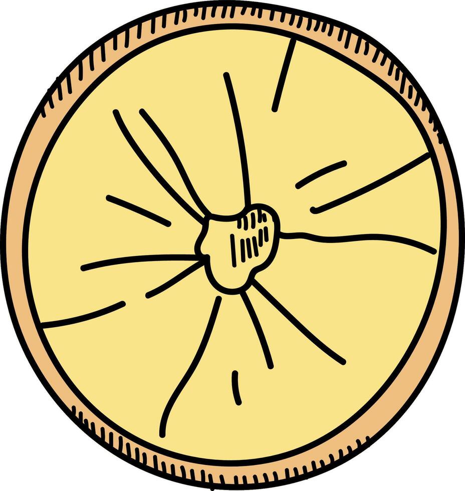 Quirky Sliced Fruit Sketch vector