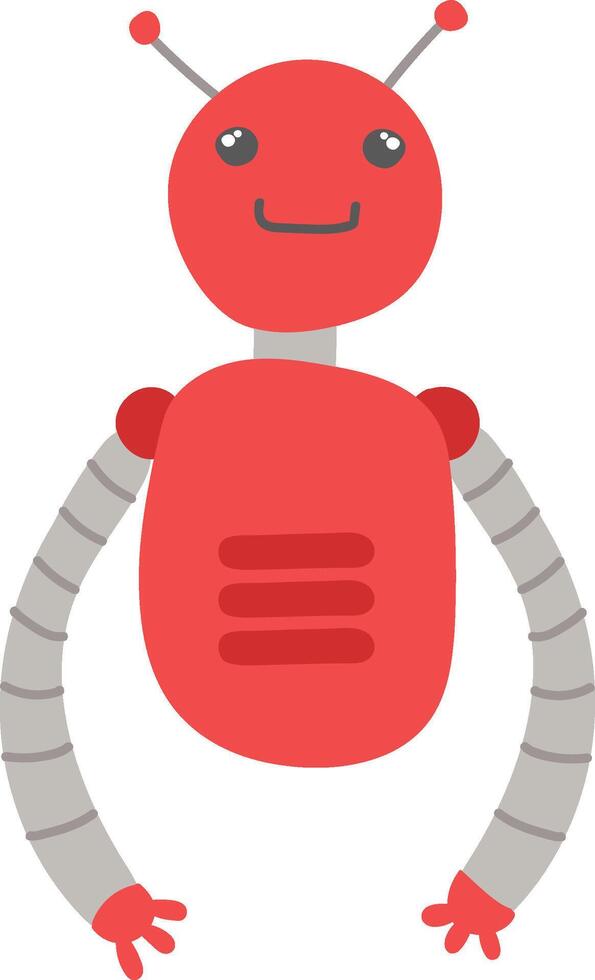 Friendly Robot with Antennas Element vector