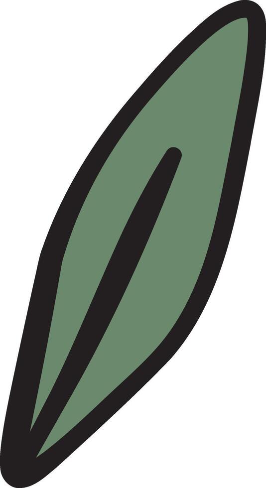 Simple Leaf Illustration vector