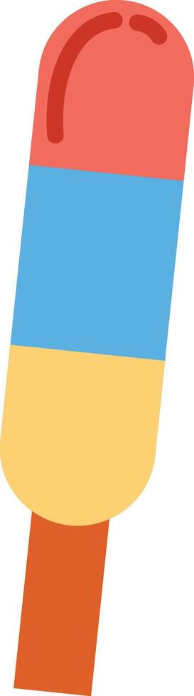 Retro Ice Cream Popsicle vector