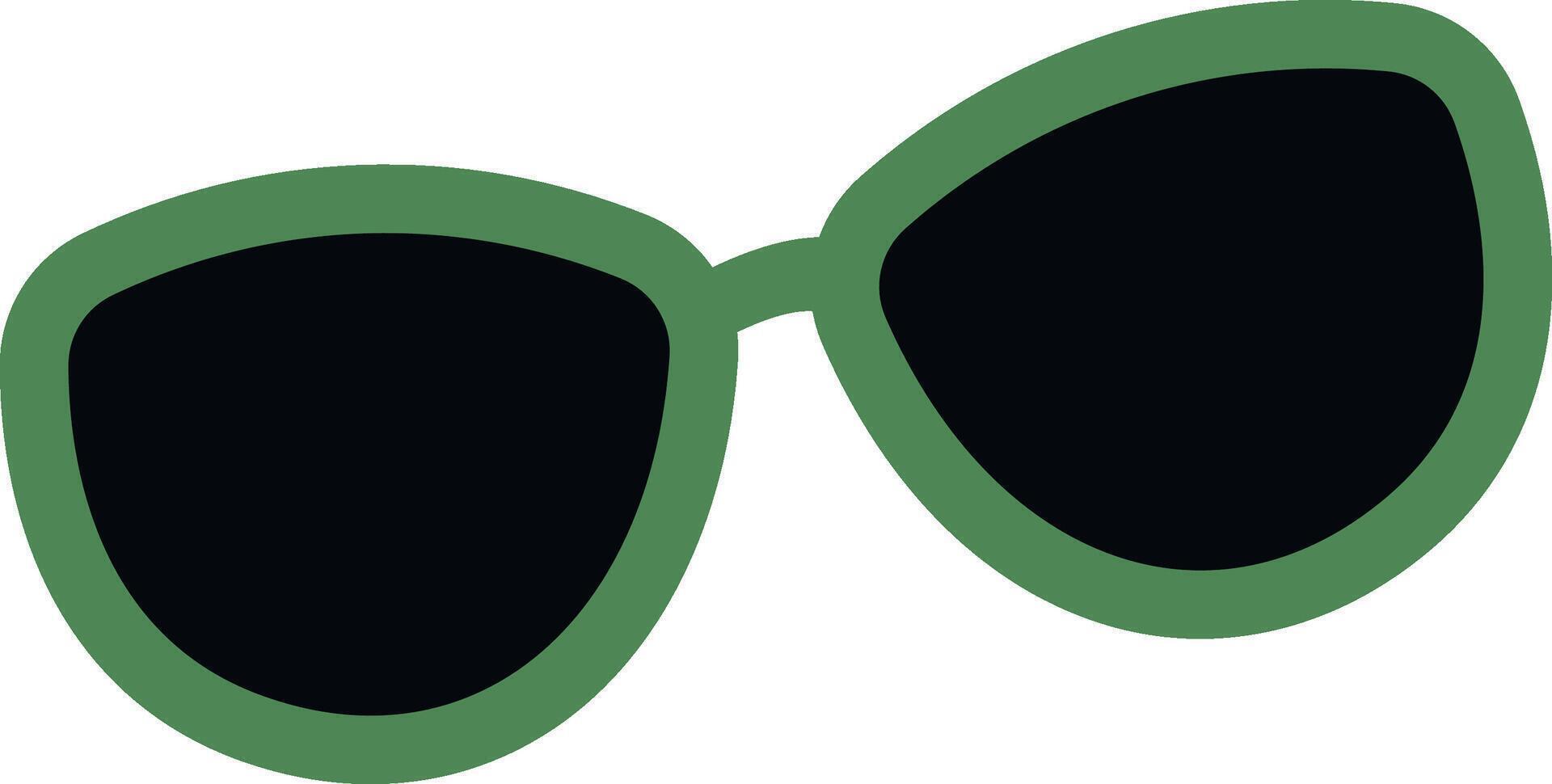 Retro Sunglasses with Bold Frames vector