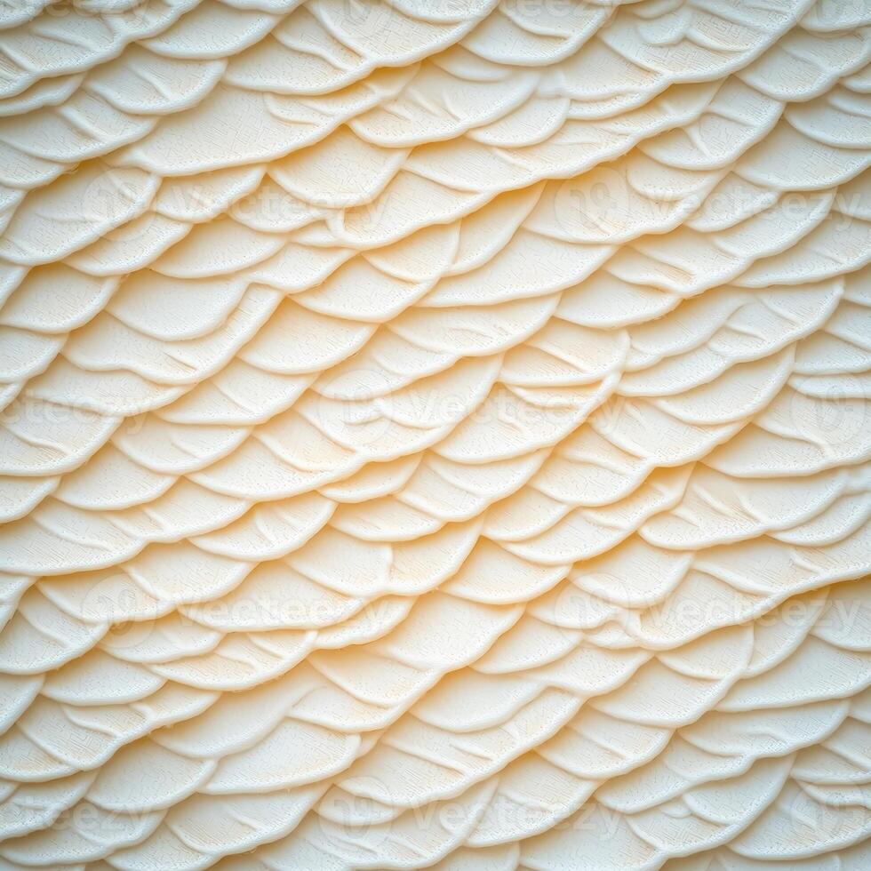 A close up of a white wall with wavy lines photo