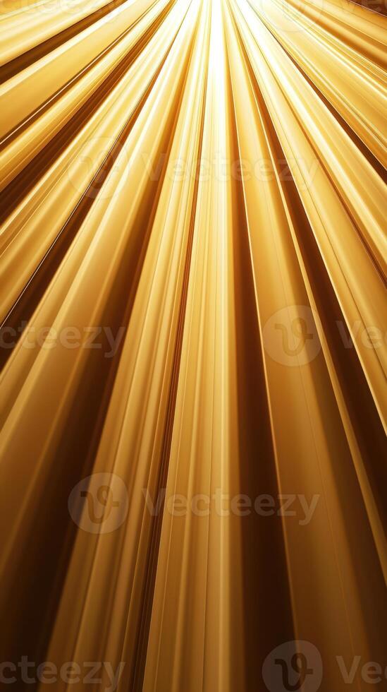 Golden light rays background with rays of light photo