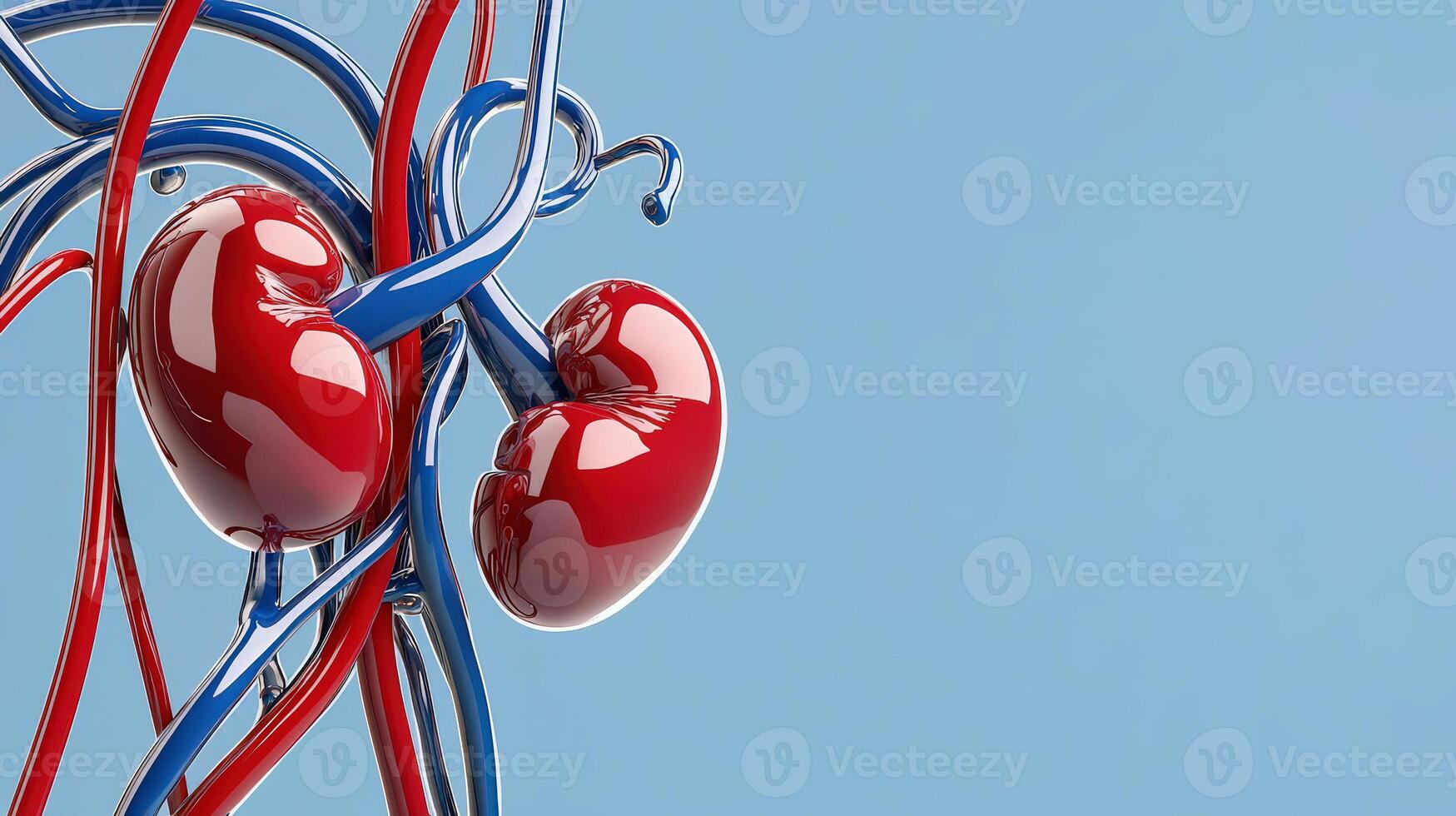 The kidneys are shown in this image photo