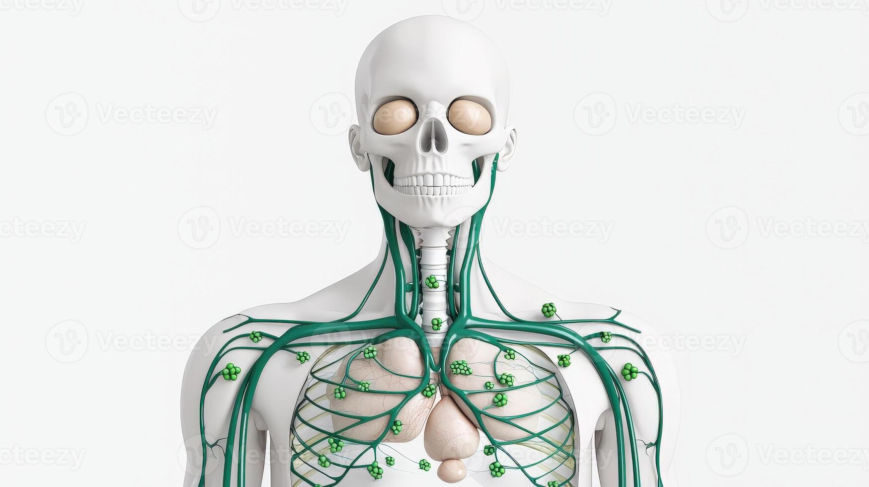 The human body is made up of the lymphatic system photo