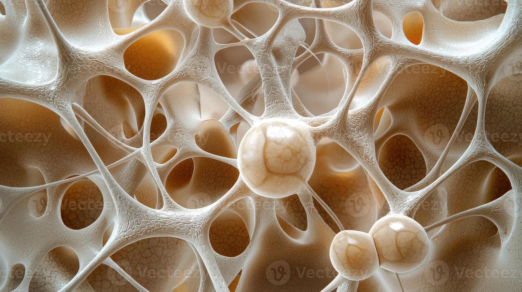 A close up of the inside of a cell photo