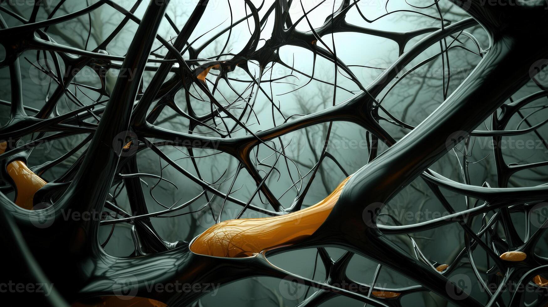 A tree with many branches and leaves photo