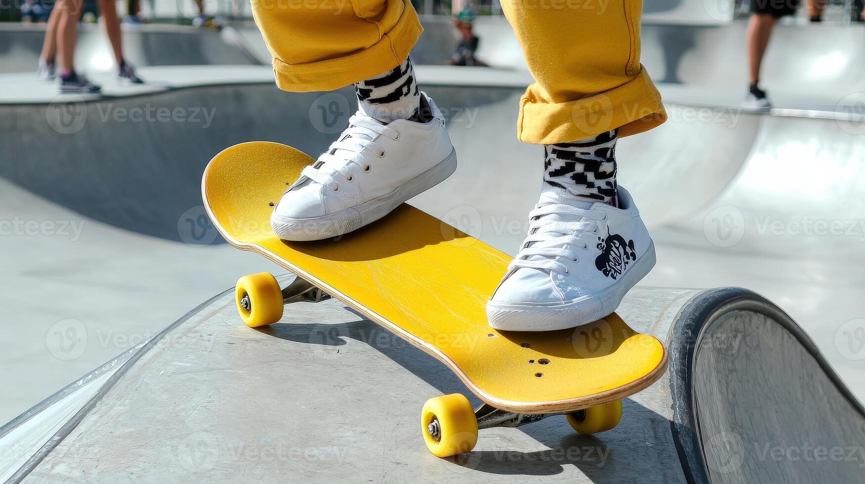 A person on a skateboard photo