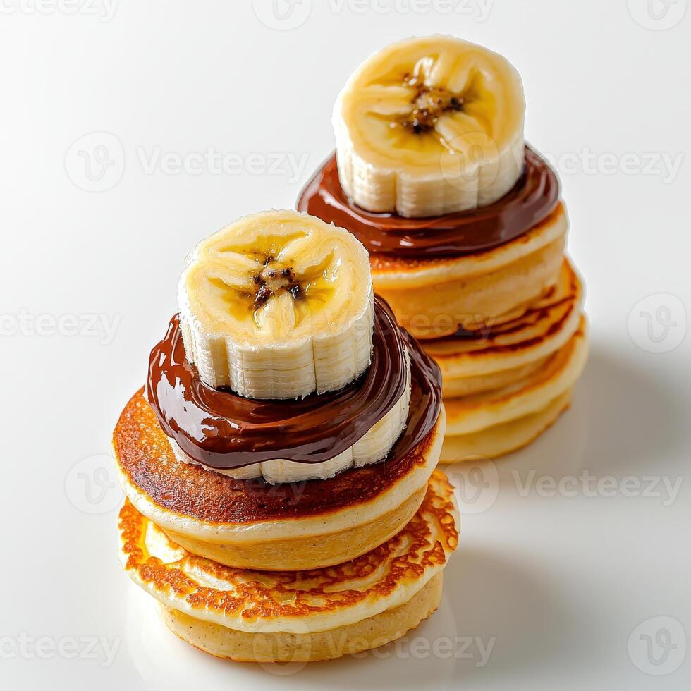 A stack of pancakes photo
