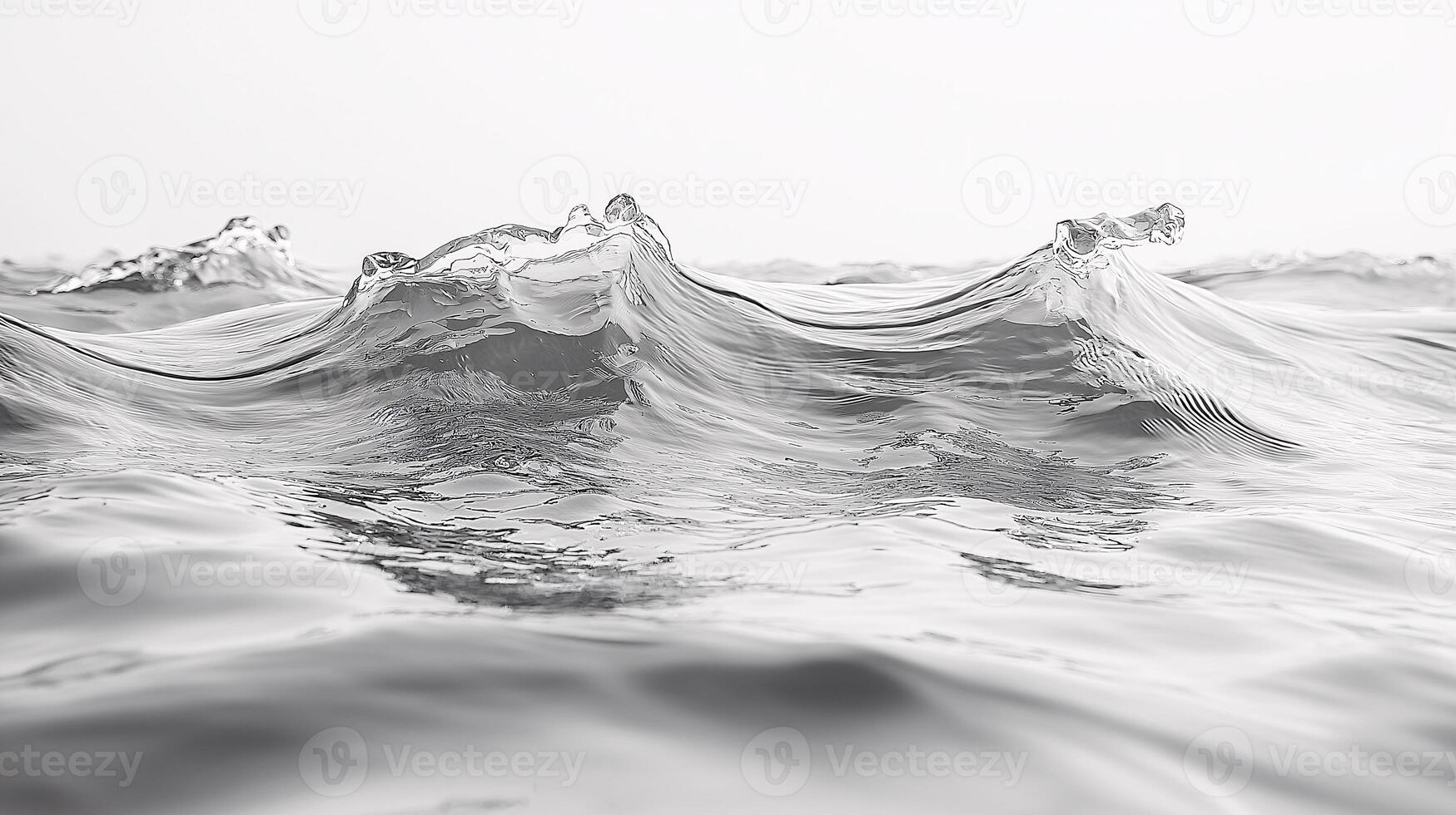 A large wave in the ocean photo