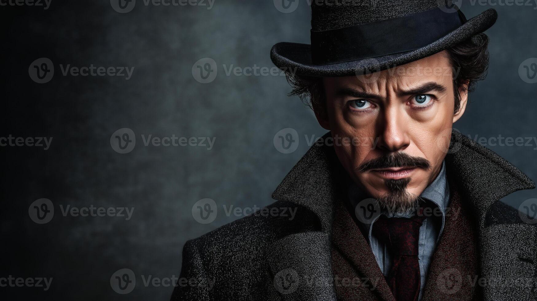 Intense Detective Portrait photo