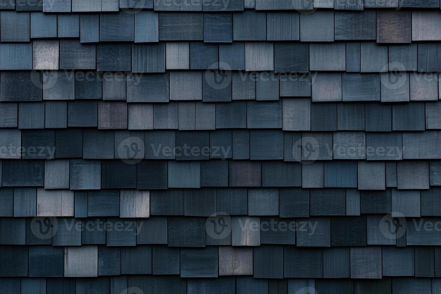 A close up of a dark blue roof with squares photo
