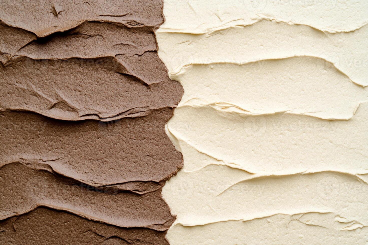 A brown and white cake photo