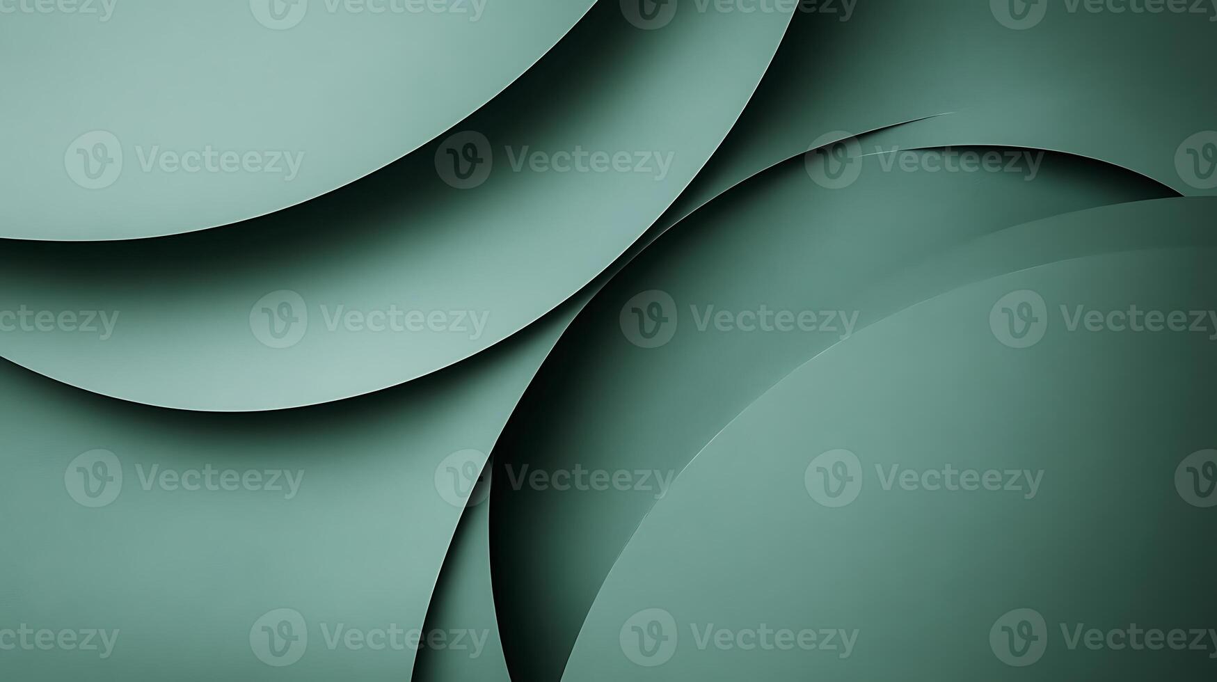 Subtle abstract arcs on a muted teal backdrop3110 photo