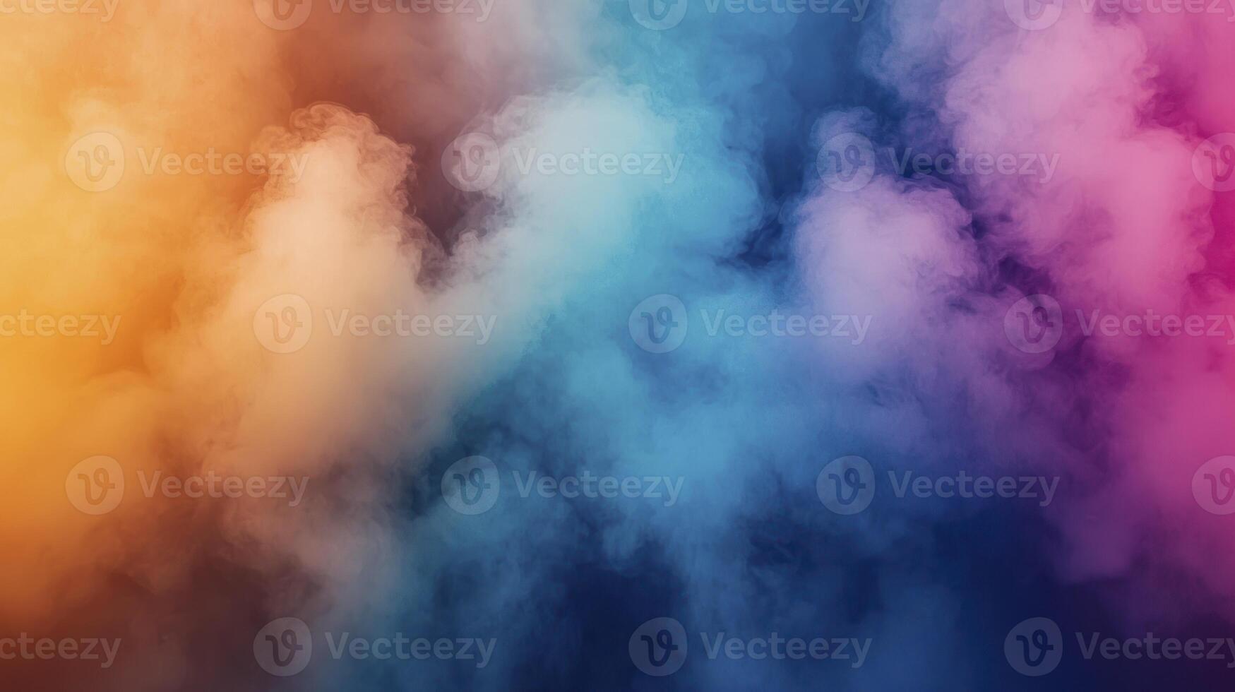 Colorful smoke cloud background photo