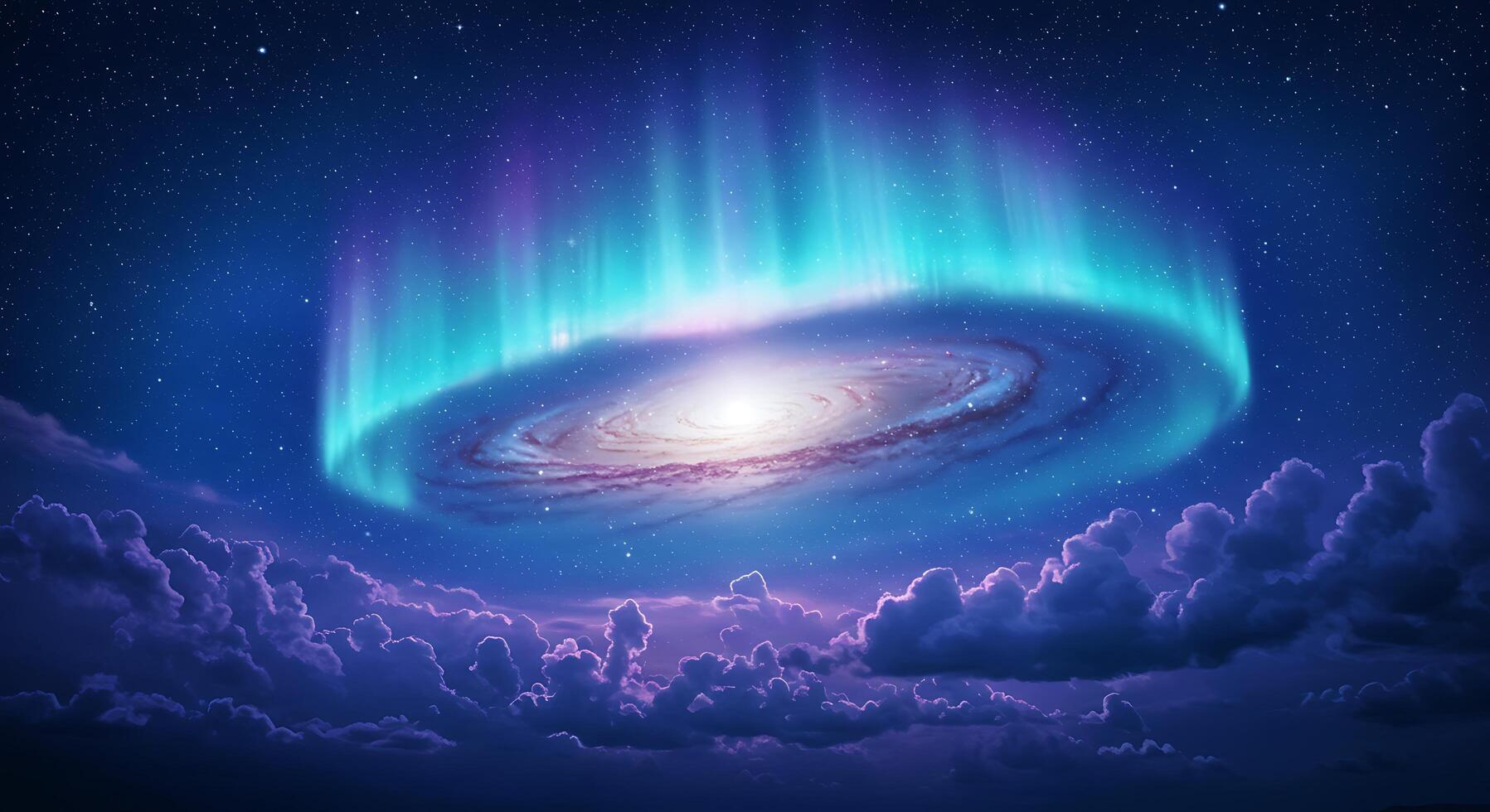 The milky way galaxy is seen in the sky photo