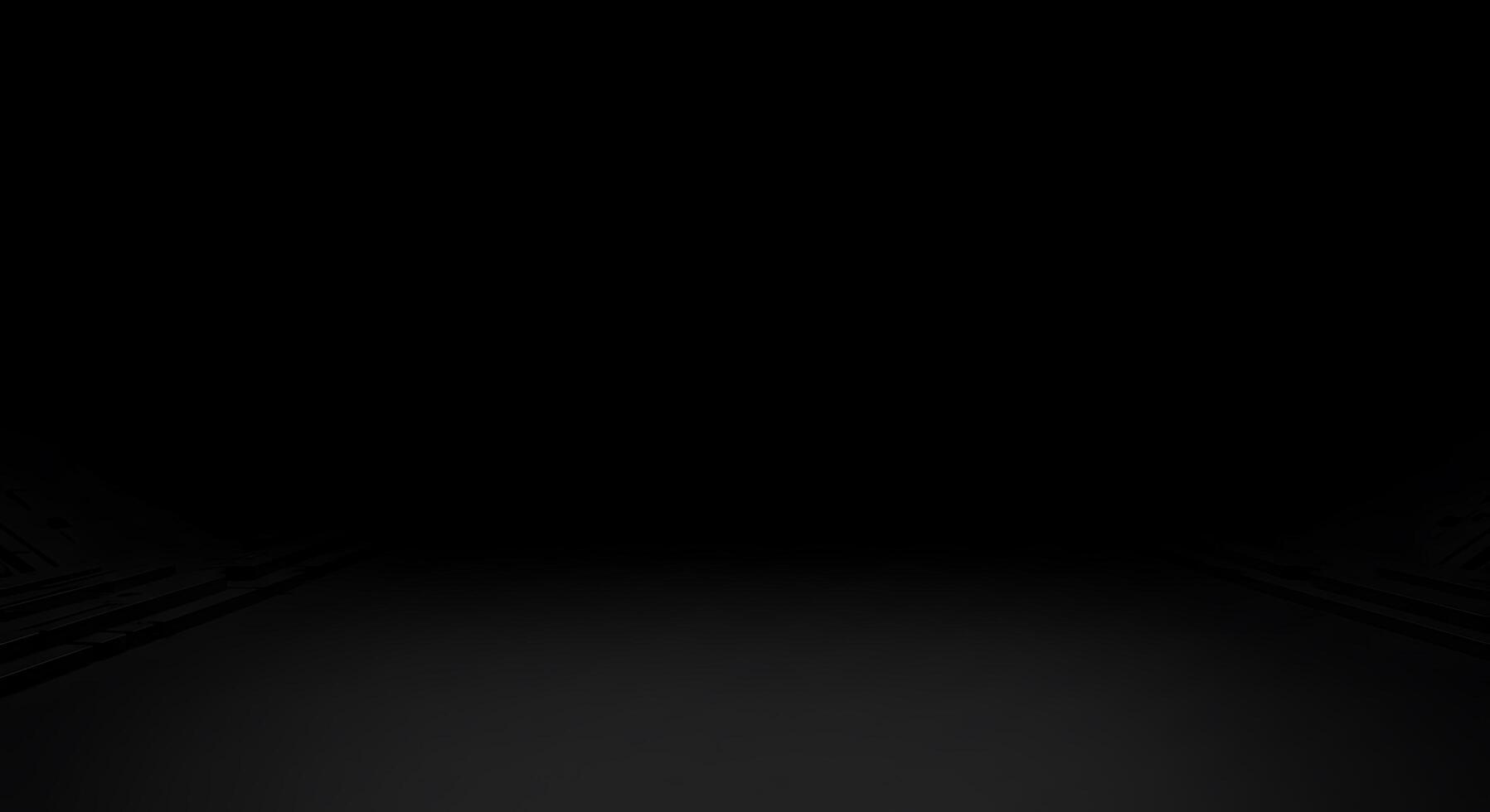 Black background with a dark room and a black light photo
