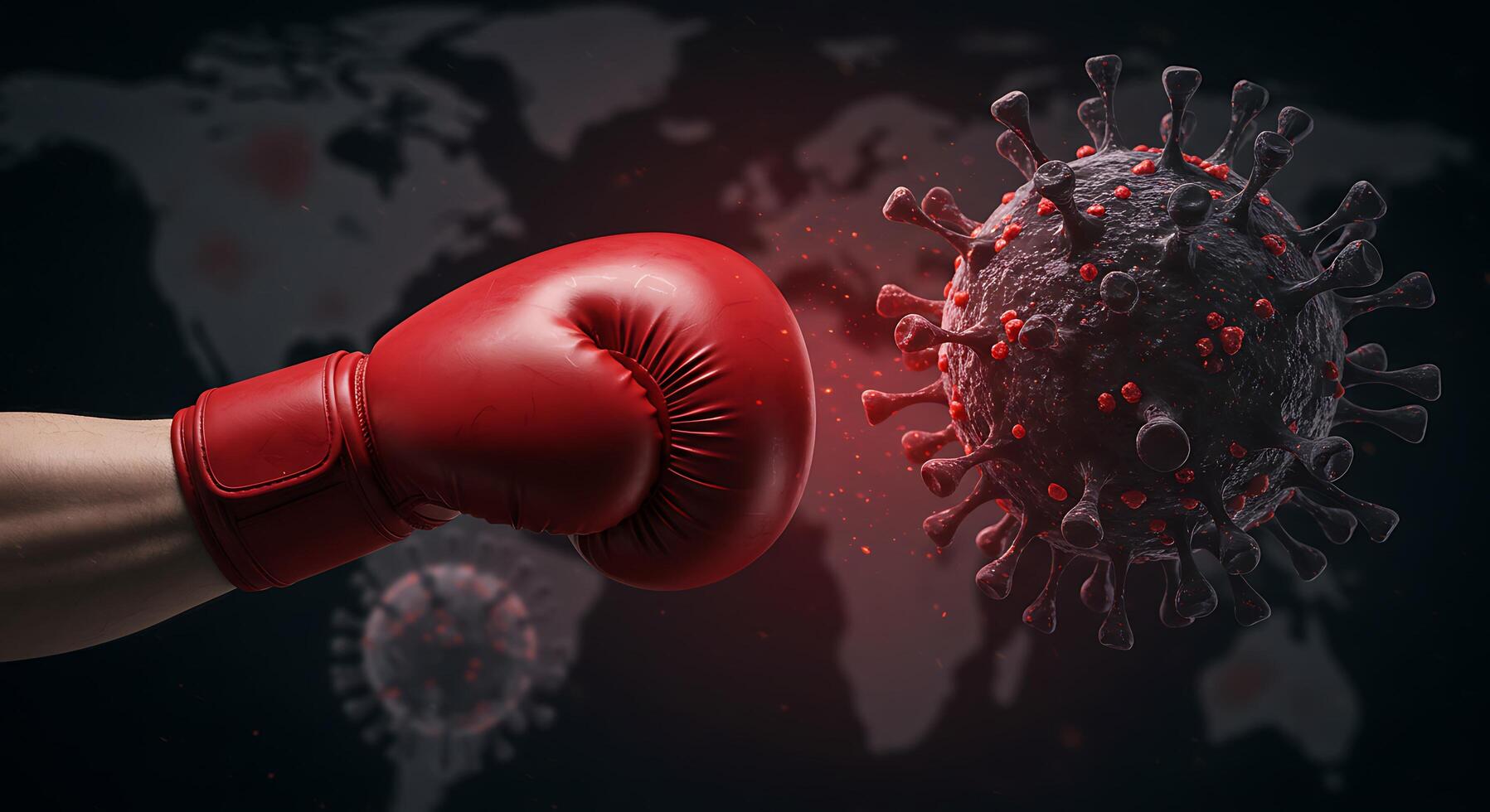 The world is facing a pandemic of corona virus photo