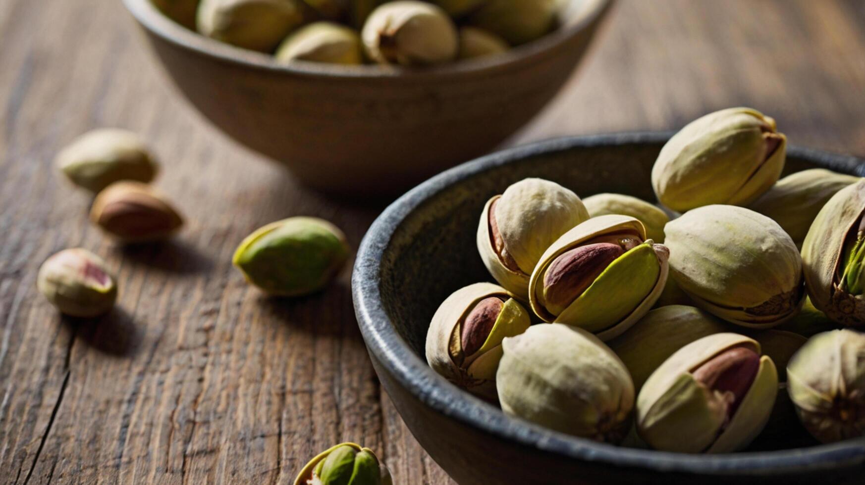 Pistachios are a great source of protein and fiber photo