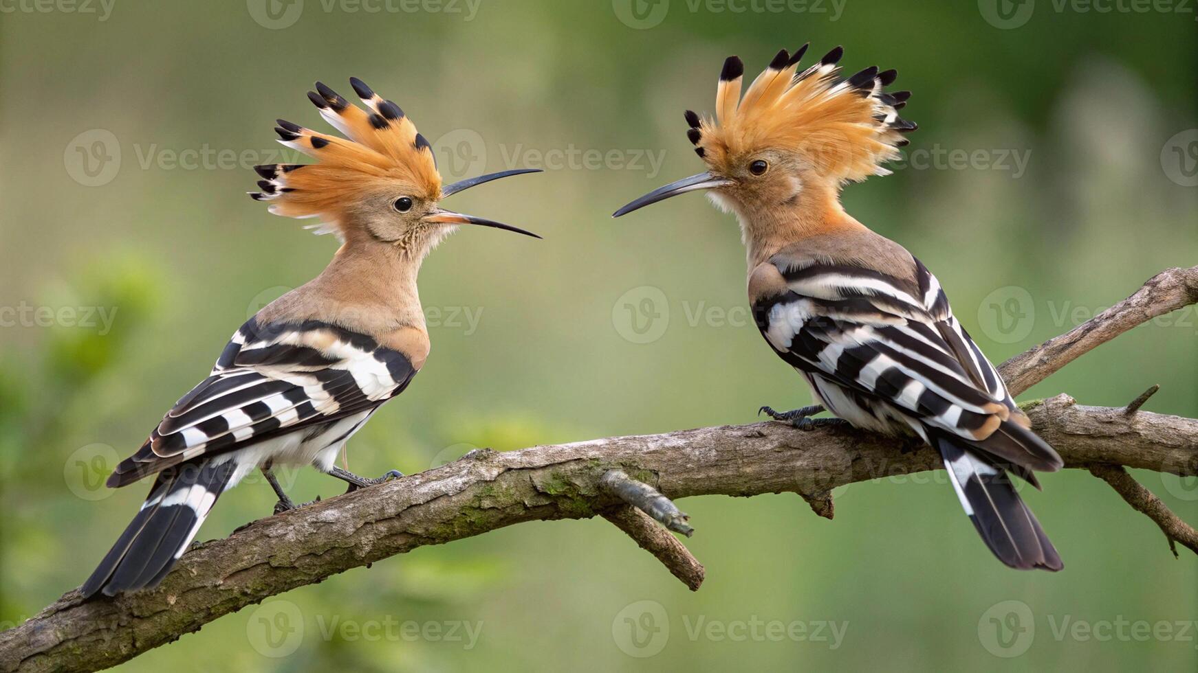 Hoopoe and hoopoe photo
