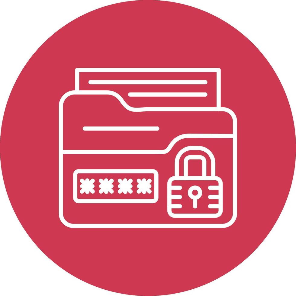 A red circle with a padlock and a credit card vector