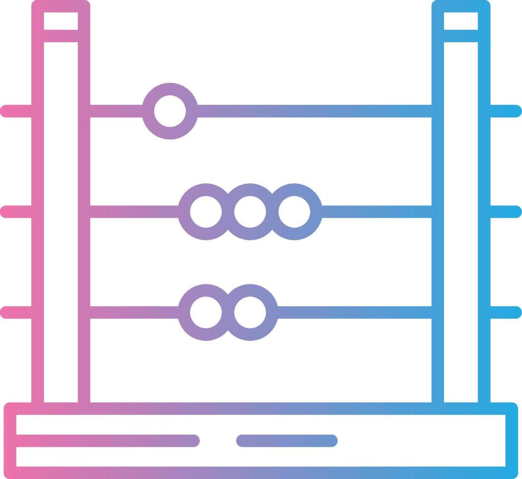 Abacus icon illustration vector