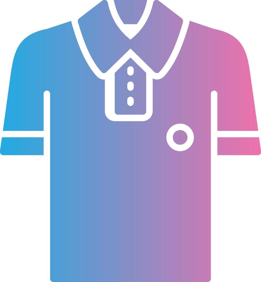 Polo Shirt Monotone Sketch Design vector